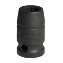 Dado corto de impacto de 1/2plg x 12mm 12ptas.