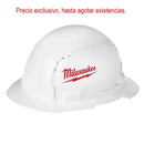 Casco rígido de seguridad ventilado con visera frontal Tipo 1 Clase E