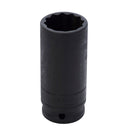Dado largo de impacto de 1/2 x 1-5/16plg 12ptas.