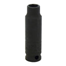 Dado largo de impacto de 3/8 x 3/8plg 6ptas.