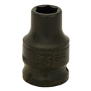 Dado corto de impacto de 3/8plg x 11mm 6ptas.