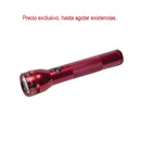 Lámpara de mano roja de bombilla incandescente 19lm