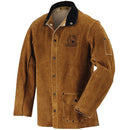 Chamarra para soldador de piel de vaca de 30" talla S