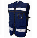 Chaleco Azul Marino Tipo Rescatista Talla M