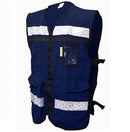 Chaleco Azul Marino Tipo Rescatista Talla L