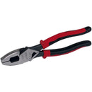 Pinza para electricista con poncha cable de 9plgs.