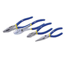 Juego de 4 pinzas combinado 6plgs a 8plgs.