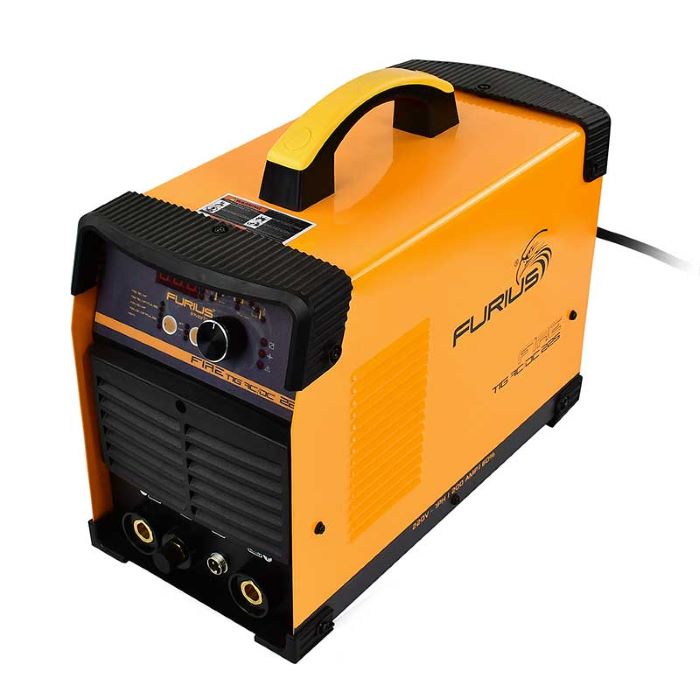 Soldadora inversor Fire 225 multiprocesos de electrodo, TIG 200amp 220v.