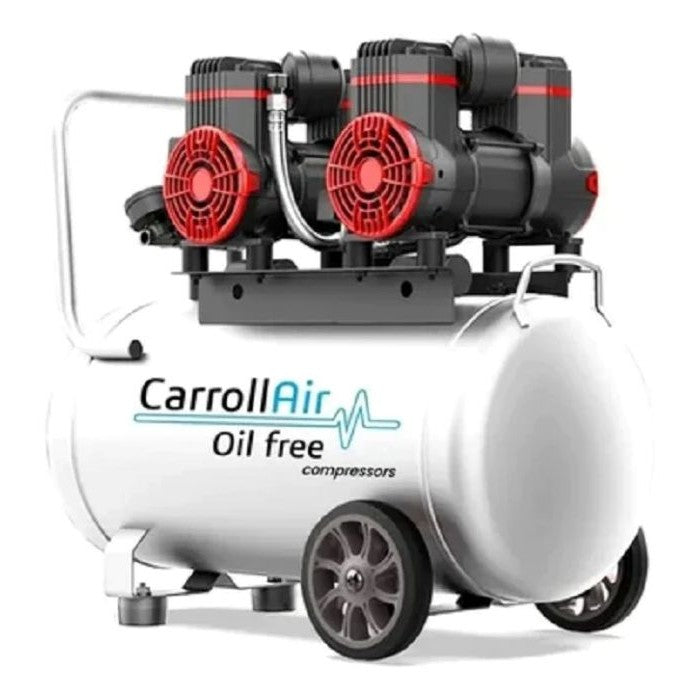 Compresor de aire eléctrico libre de aceite de 10.56gal. 2.5hp, 110v horizontal