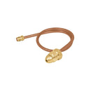 Manguera Cobre Gas LP Pigtail 1/4plg x 50 cm PIPO-50.
