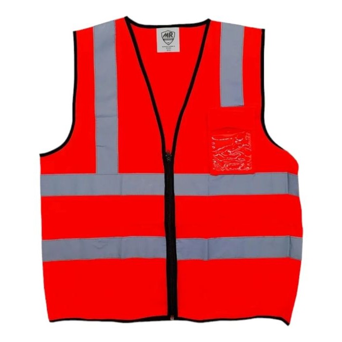 Chaleco naranja super LX con gafete talla XL
