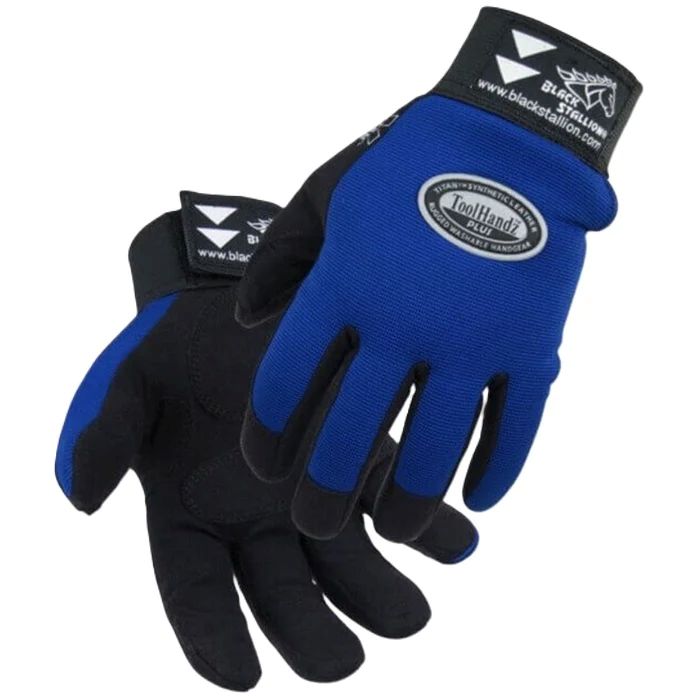 Guantes para mecánico de piel sintética talla M