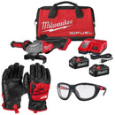 Esmeriladora angular inalámbrica 4-1/2 a 5plgs 18v, 8500rpm