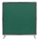 Cortina para soldador verde de 6' x 8'