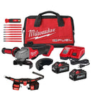 Kit Esmeriladora con freno inalámbrica 4 1/2 A 5PLG M18