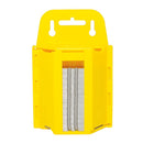 Repuesto para navaja en estuche plástico con 100 piezas