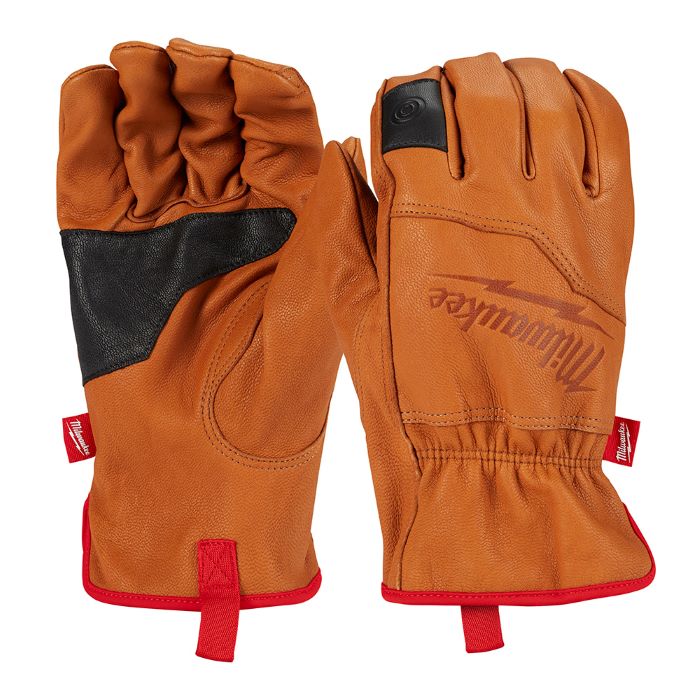 Guantes para chofer de cuero de cabra talla L.