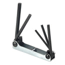 Juego de 5 llaves hexagonales tipo navaja 3/16 a 3/8plg.