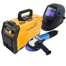 Combo de soldadora inversor FIX205CEL 110/220v 200amp y esmeriladora de 4-1/2plgs 110v.
