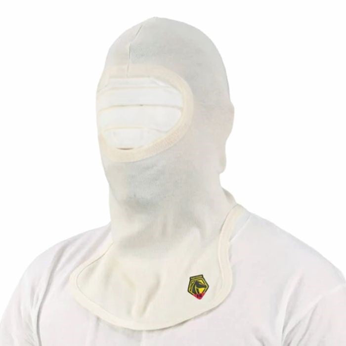 Pasamontañas con capucha resistente al fuego y meta-aramida unitalla