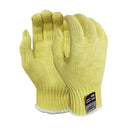Guantes tejidos de Kevlar anticorte talla L.