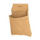 Porta-herramientas de clavos con 2 compartimentos.