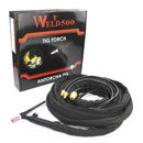 Pistola para soldar TIG de 25ft 250amp.