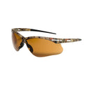 Lente de protección con marco de camuflaje y lente de bronce antirayaduras