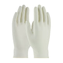 Guantes de látex sin polvo desechables caja con 100 talla M.