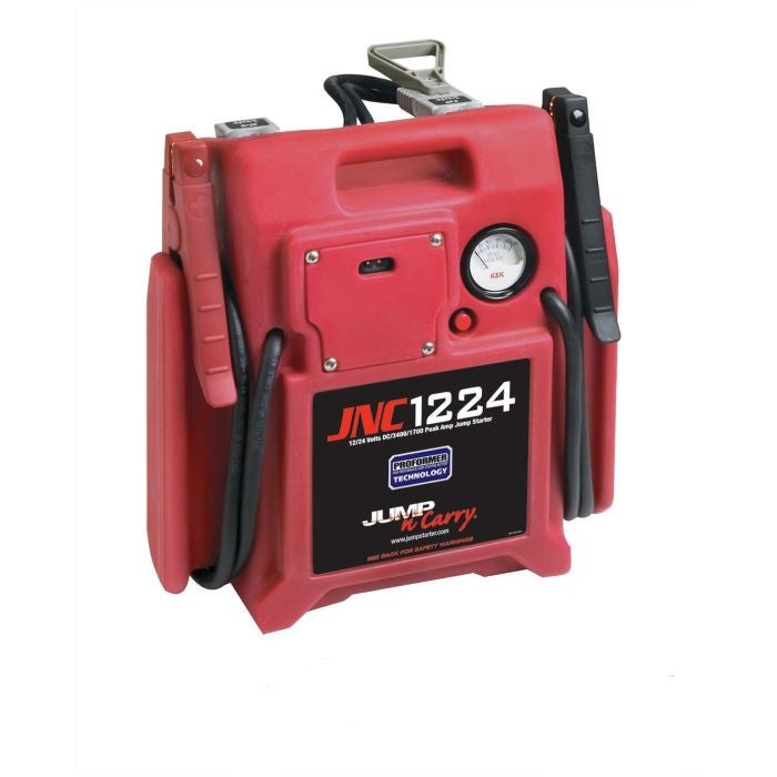 Cargador portatil de baterías 12/24v 3400amp.