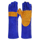 Guantes de piel para soldar unitalla.