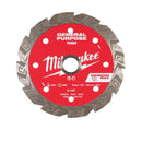 Disco para corte de diamante dentado de 4-1/2 x 7/8plgs.