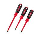 Juego de 3 desarmadores combinados aislados 1000v.