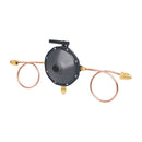 Regulador para gas LP 2 vías pigtails baja presión RG200.