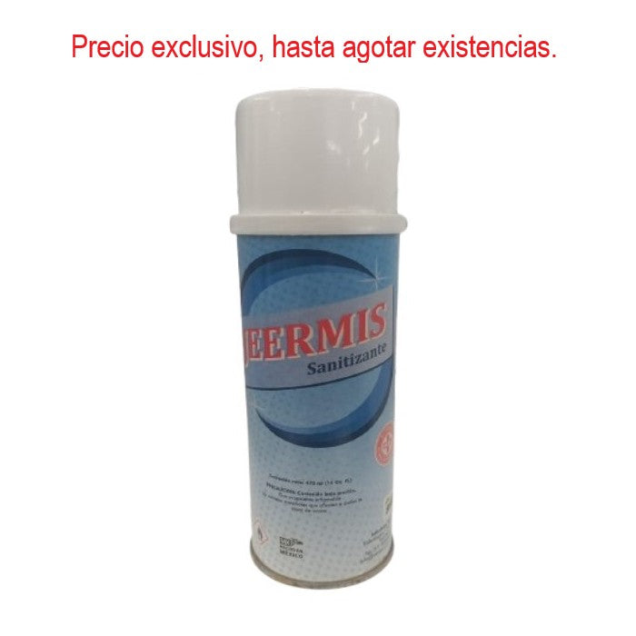 Sanitizante en aerosol de 475ml.