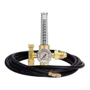 Regulador con flujómetro para argón 3000psig.