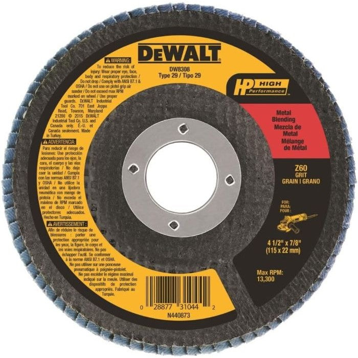 Disco multilija para desbaste de 4-1/2 x 7/8plg.