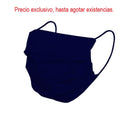 Mascarilla lavable de tres pliegos