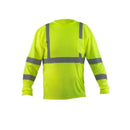 Playera amarilla de manga larga talla L