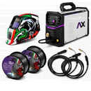Soldadora Inversor multiprocesos electrodo, MIG/MAG, TIG LIF 110/220v bi-voltaje.