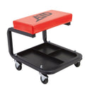Banco acolchonado para mecánico con ruedas de hasta 113kg.