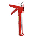 Pistola calafateadora de sierra dentada.