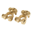 Terminal para batería de latón para poste superior.