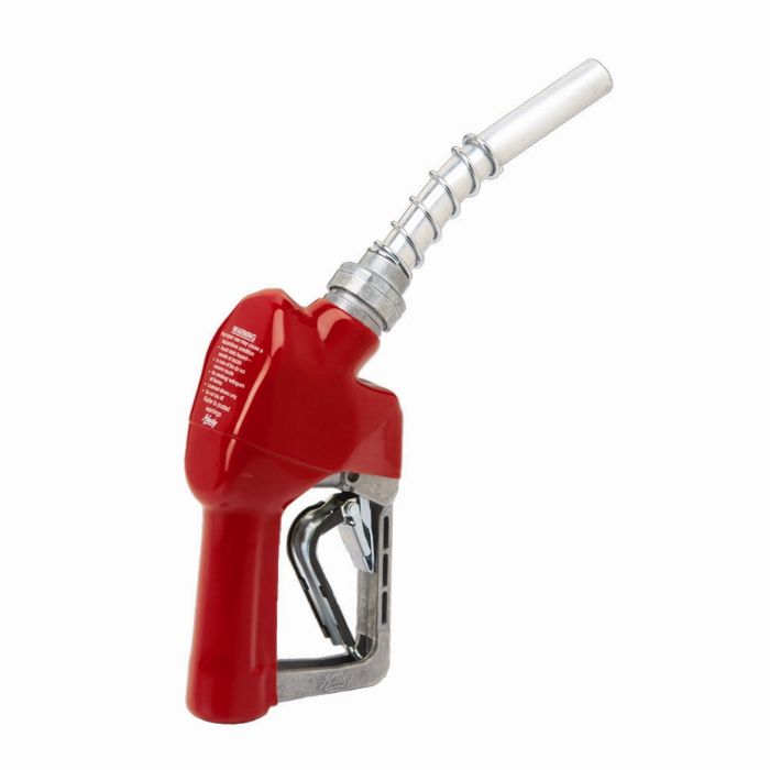 Pistola roja automática dispensadora de gasolina