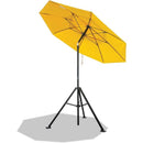 Sombrilla amarilla industrial resistente al fuego 7.5 x 6ft