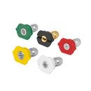 Set de 5 boquillas para hidrolavadora 4000 PSI.