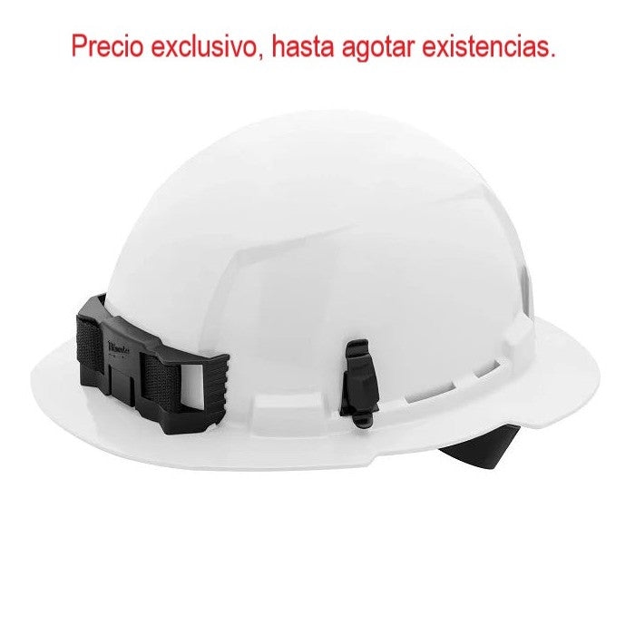 Casco de ala completa con suspensión de trinquete de 4 puntos, Tipo 1 Clase E