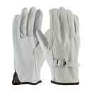 Guantes de piel de res para chofer talla L.