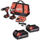 Combo rotomartillo de 1/2plg y llave de impacto de 1/4plg.