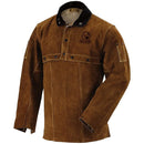 Chamarra para soldador de piel de vaca de 20" talla L